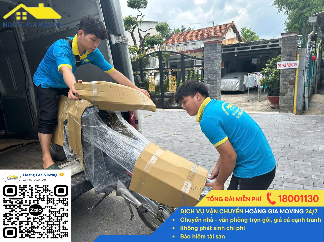 Vận chuyển Hoàng Gia Moving